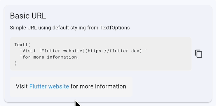 Interactive links made easy
